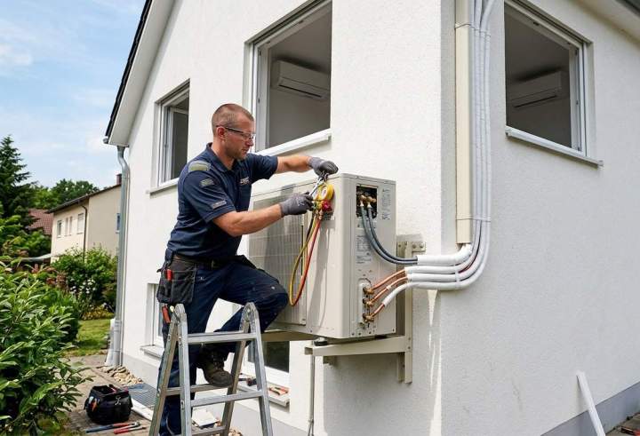 Pose de climatiseur Multisplit, Rion-des-Landes
